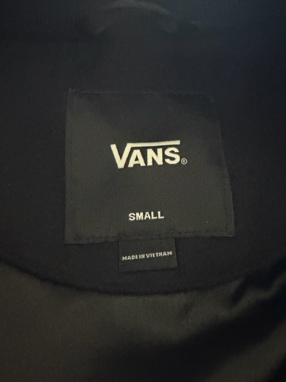 Vans Piper Stadium Vest Wool Blend Small NWT - Picture 8 of 8